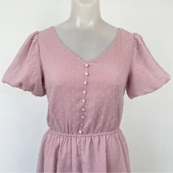 JESSAKAE HIGHBURY DRESS Pink XSMALL - Picture 3 of 11